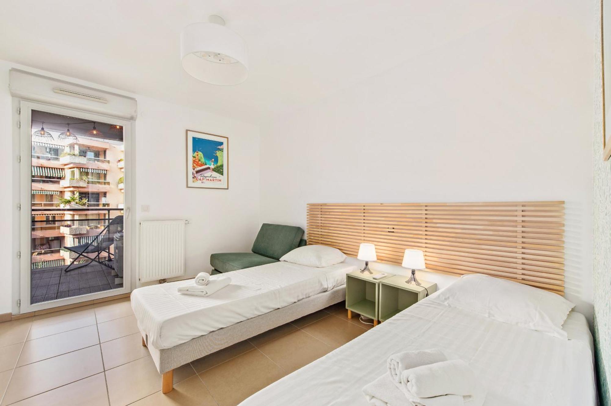 "L'Idyllique" Parking, Piscine, Plage, Calme Assure, Gare Roquebrune-Cap-Martin Exterior foto