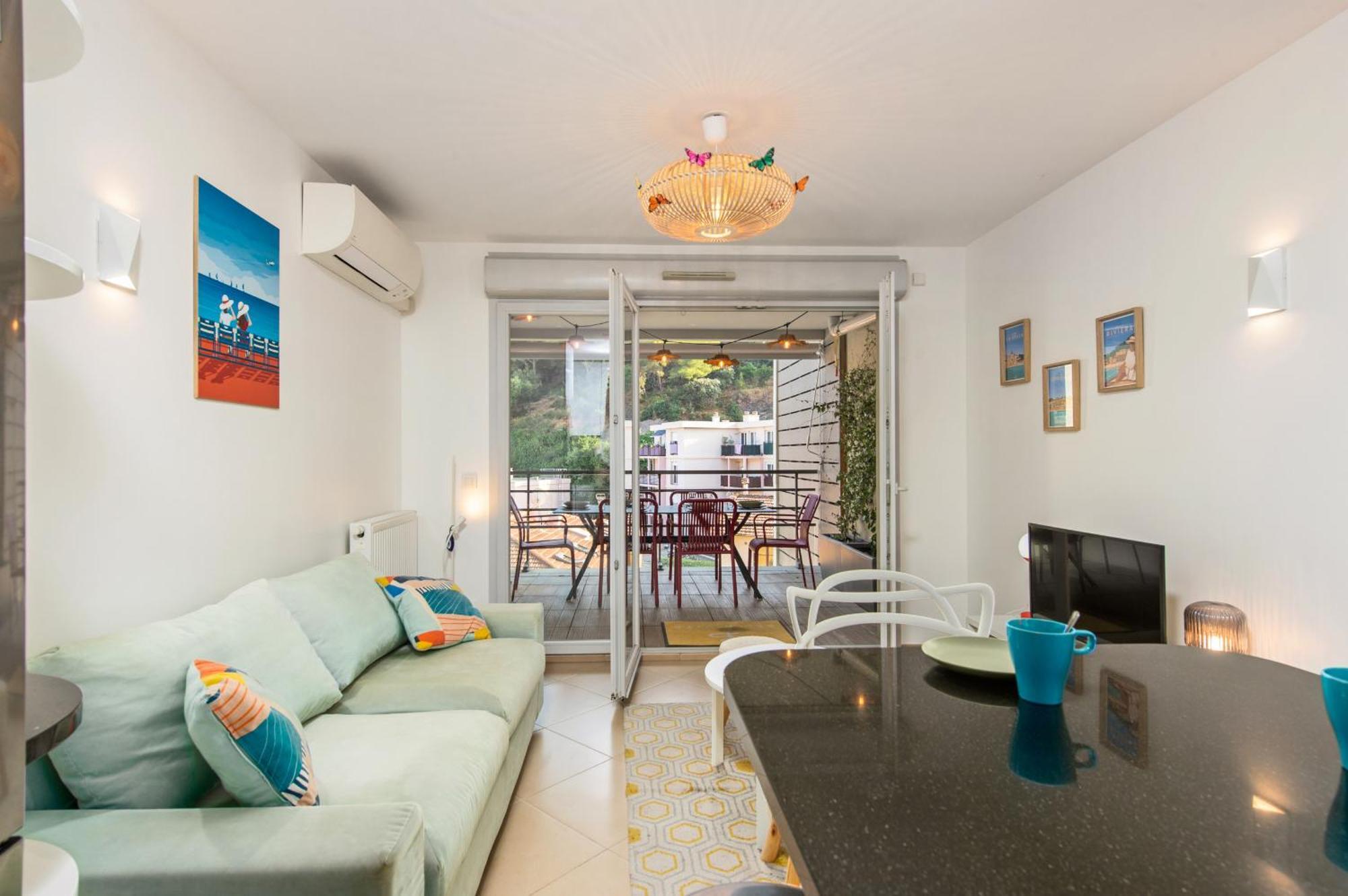 "L'Idyllique" Parking, Piscine, Plage, Calme Assure, Gare Roquebrune-Cap-Martin Exterior foto