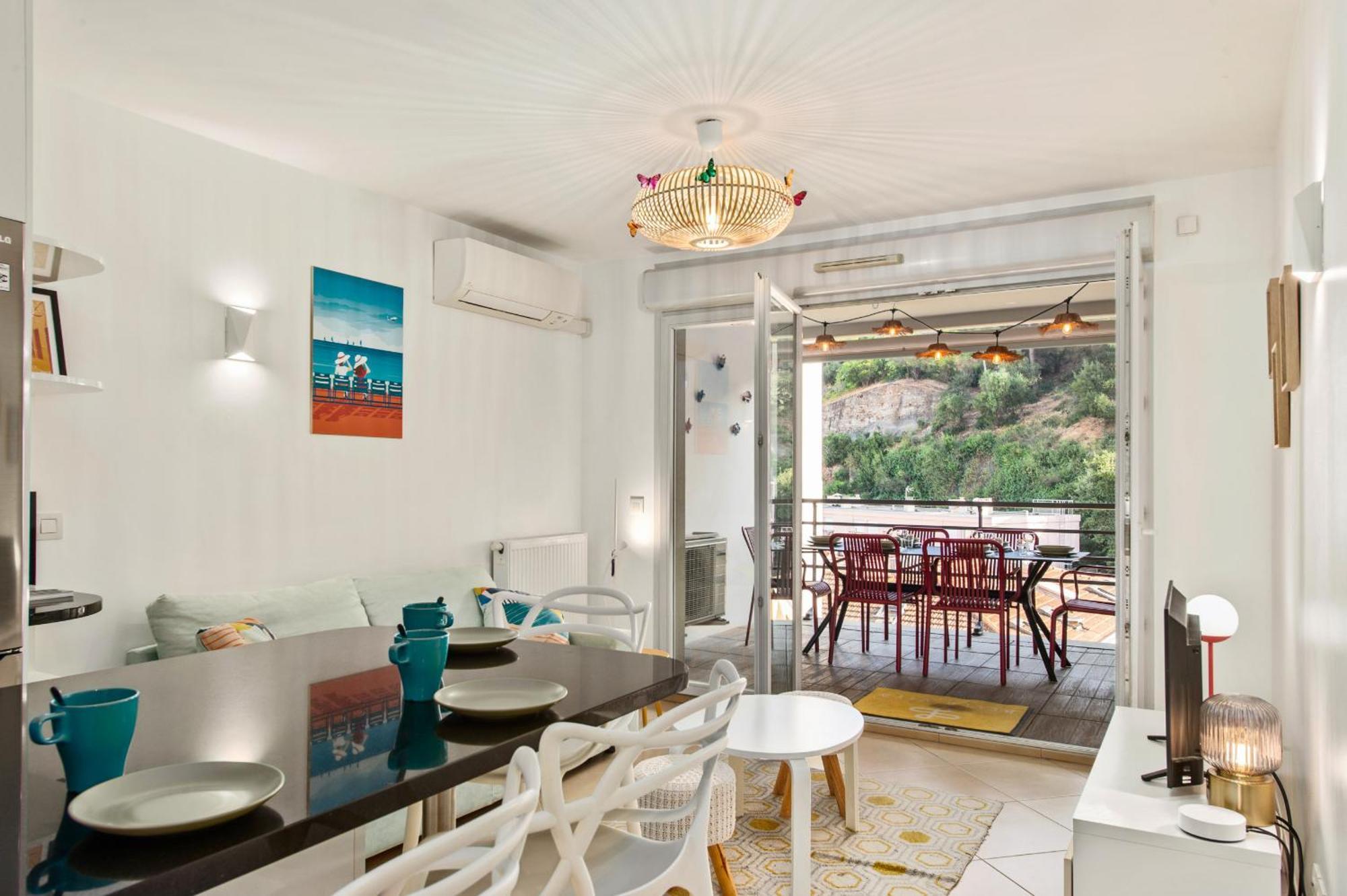 "L'Idyllique" Parking, Piscine, Plage, Calme Assure, Gare Roquebrune-Cap-Martin Exterior foto